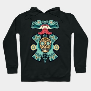 Aztec Empire Art Motif Hoodie